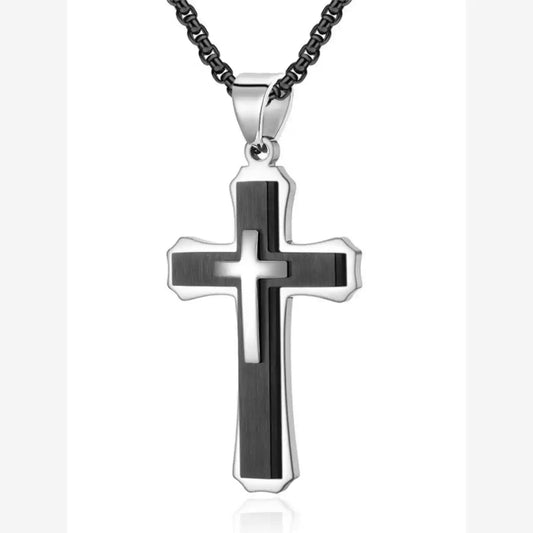 cross necklace  street hip hop